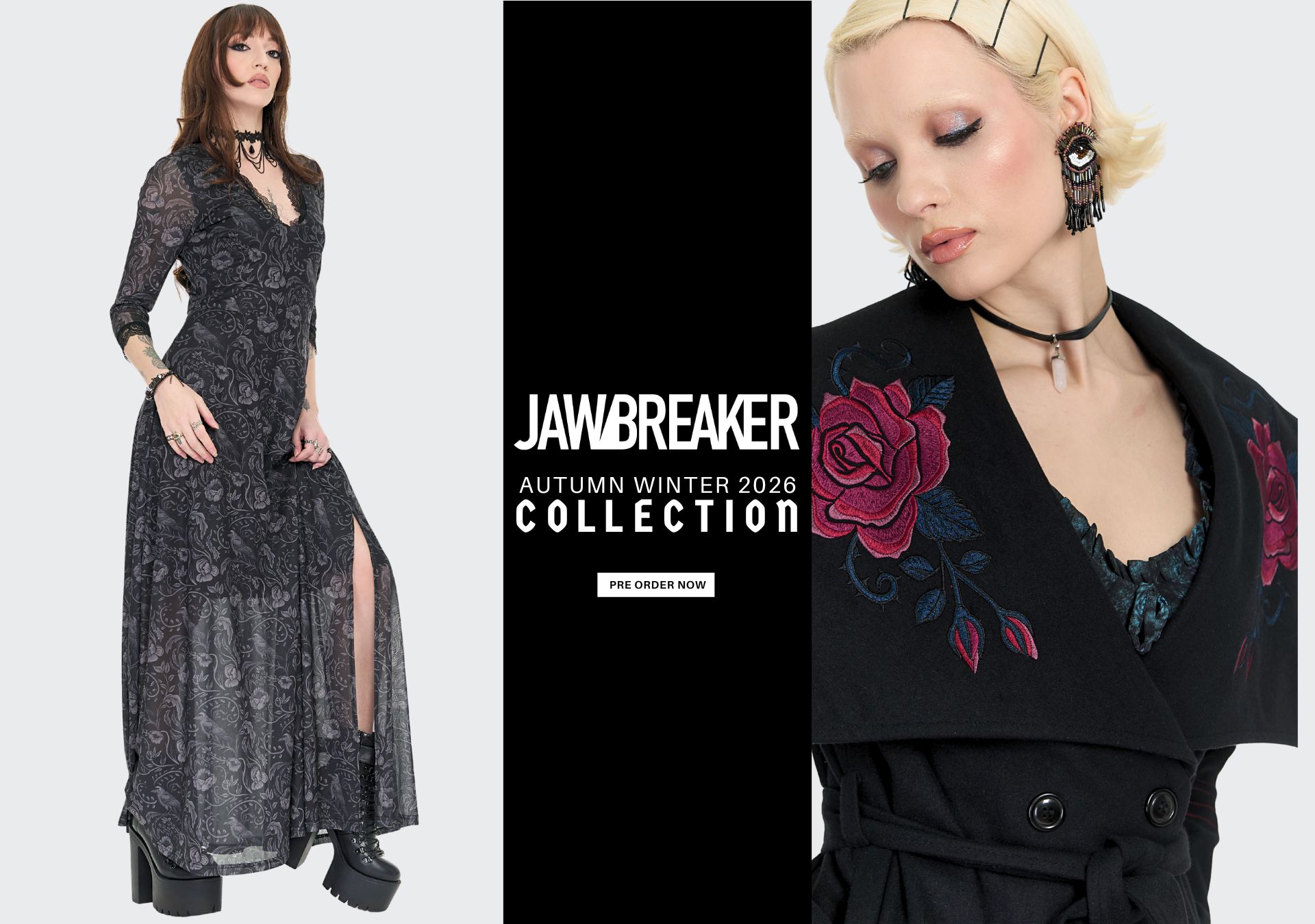 Pre Order | Alternative Gothic Punk Clothing | Jawbreaker