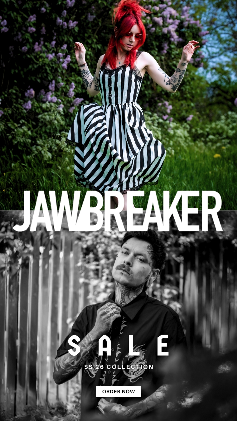 Sale | Alternative Gothic Punk Clothing | Jawbreaker