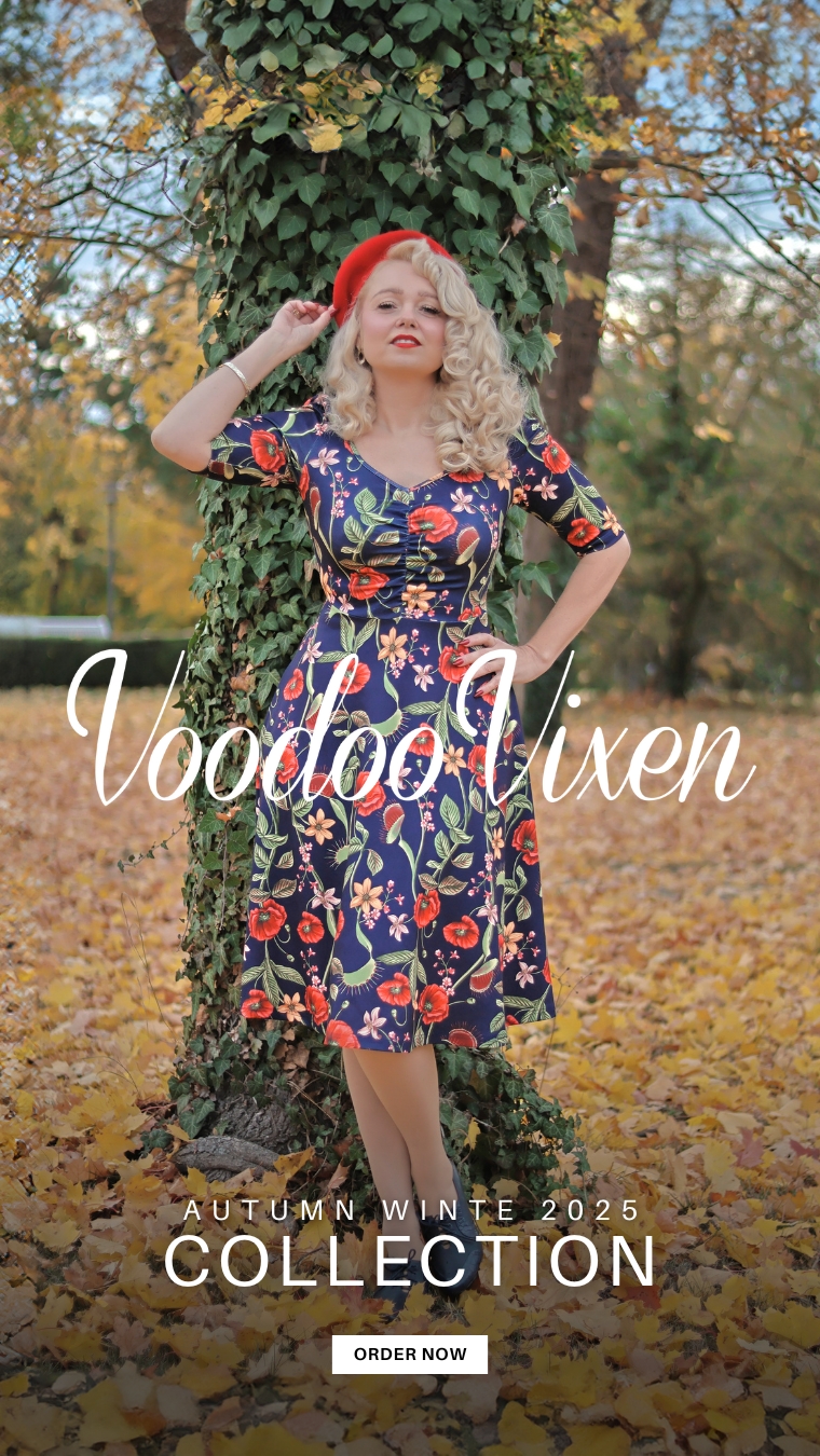 New Collection | Vintage Retro Clothing | Voodoo Vixen