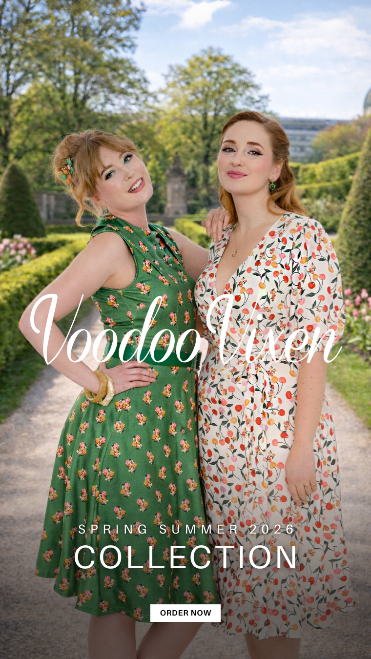 New Collection | Vintage Retro Clothing | Voodoo Vixen