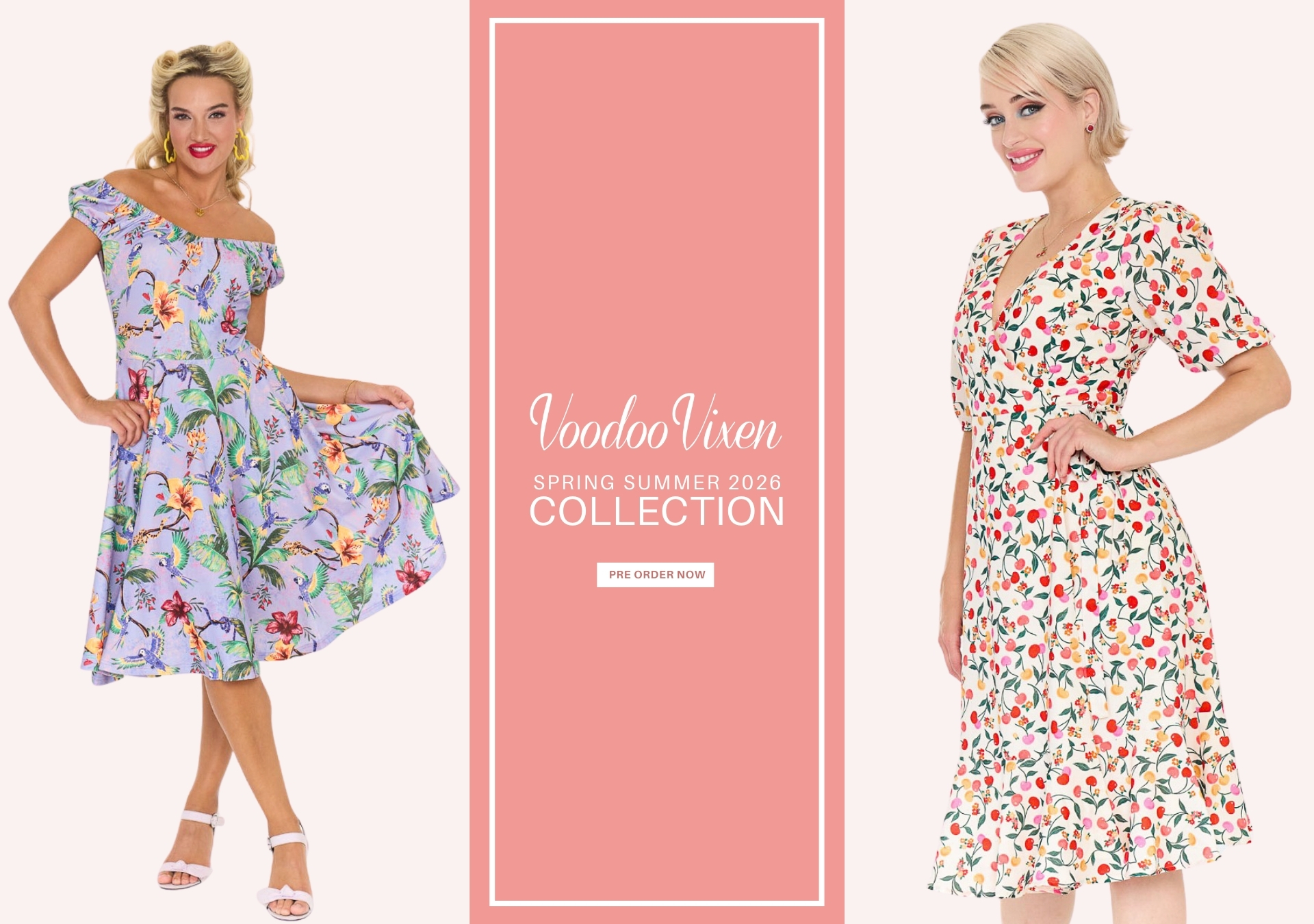 Pre Order | Vintage Retro Clothing | Voodoo Vixen